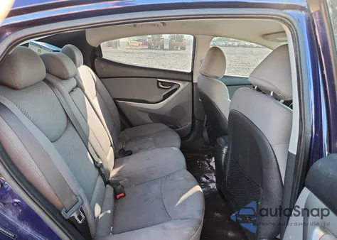 2012 Hyundai Elantra Gls z USA, uszkodzony, nr VIN 5NPDH4AE9CH148179